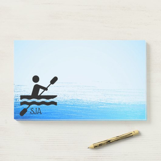Post-it® Notes de conception de Kayak (Sur un bureau)