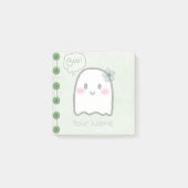 Post-it® Notes de conception de l'aquarelle mignonne Ghost  (Devant)