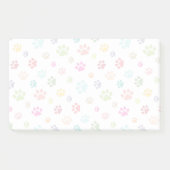 Post-it® Notes de conception des Empreintes de pattes de co (Devant)