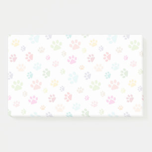 Post-it® Notes de conception des Empreintes de pattes de co