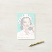 Post-it® Notes de conseils amusantes pour l'infirmière vint (Sur un bureau)