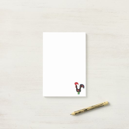 Post-it® Notes de coq (Sur un bureau)