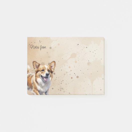 Post-it® Notes de Corgi Chihuahua Chien Animal (Devant)