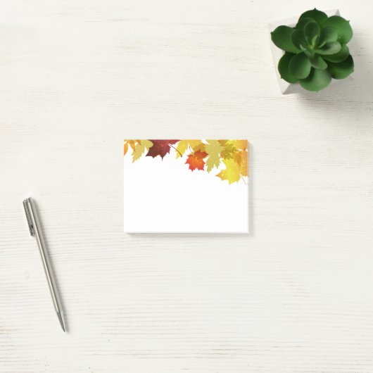 Post-it® Notes de courrier d'automne (Bureau)