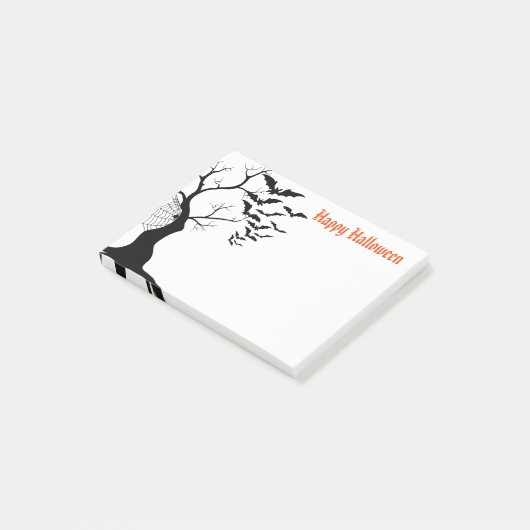 Post-it® Notes de courrier de Halloween (Incliné)