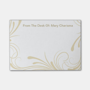 Post-it® Notes de courrier de monogramme