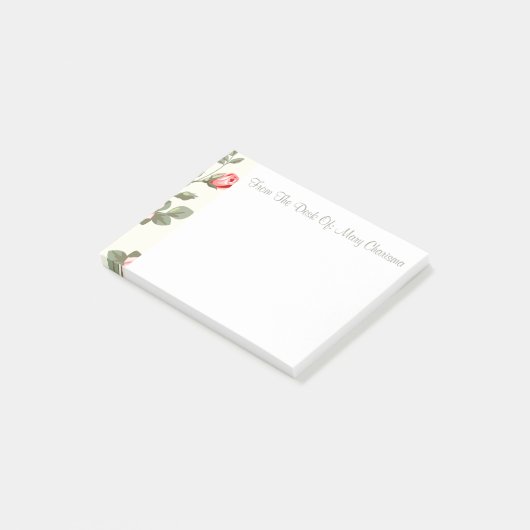 Post-it® Notes de courrier de monogramme (Incliné)