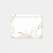 Post-it® Notes de courrier de monogramme (Devant)