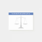 Post-it® Notes de courrier de thème de mandataire (Devant)