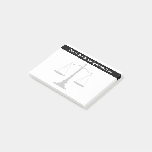 Post-it® Notes de courrier de thème de mandataire (Incliné)