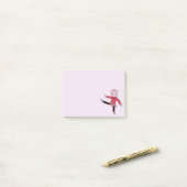 Post-it® Notes de Courrier-it® de ballerine d'agitation de (Sur un bureau)