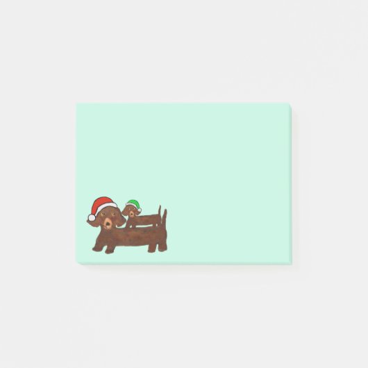 Post-it® Notes de Courrier-it® de Dachshing complètement (Devant)