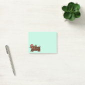 Post-it® Notes de Courrier-it® de Dachshing complètement (Bureau)