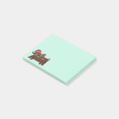 Post-it® Notes de Courrier-it® de Dachshing complètement (Incliné)