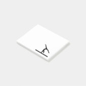 Post-it® Notes de Courrier-it® de "gymnastique" (Incliné)