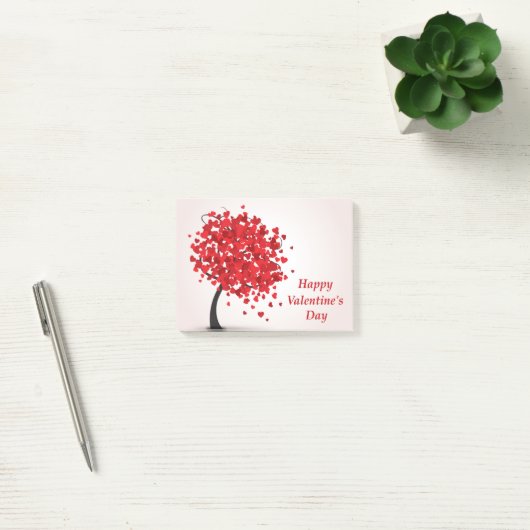 Post-it® Notes de Courrier-it® de heureuse Sainte-Valentin (Bureau)