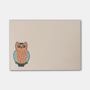 Post-it® Notes de Courrier-it® de huée de hibou