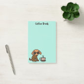 Post-it® Notes de Courrier-it® de pause-café de chiwawa (Bureau)