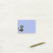 Post-it® Notes de Courrier-it® de petit panda (Sur un bureau)