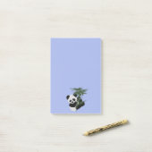Post-it® Notes de Courrier-it® de petit panda (Sur un bureau)