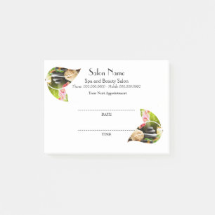 Post-it® Notes de Courrier-it® de rendez-vous de spa et de