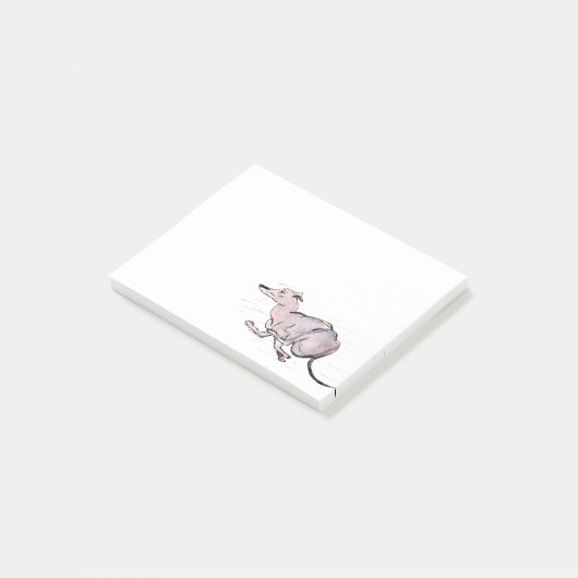 Post-it® Notes de courrier-it® du lévrier (a226) (Incliné)