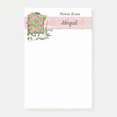 Post-it® Notes de cuisine chic rose Shabby (Devant)