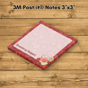 Post-it Notes de Daiquiri aux fraises