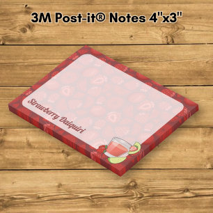 Post-it Notes de Daiquiri aux fraises