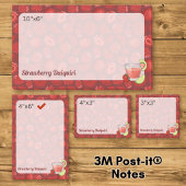Post-it Notes de Daiquiri aux fraises