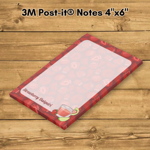 Post-it Notes de Daiquiri aux fraises