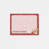 Post-it Notes de Daiquiri aux fraises (Devant)