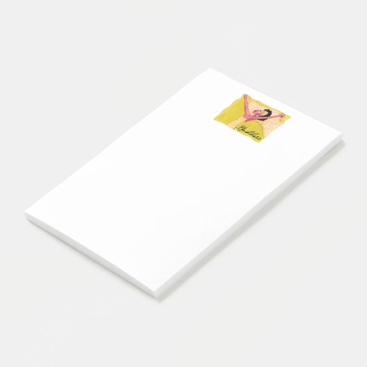 Post-it® Notes de déesse afro-américaine (Incliné)