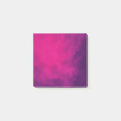 Post-it® Notes de dégradé rose néon personnalisées (Devant)