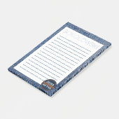 Post-it® Notes de Denim Mitzvot (Incliné)
