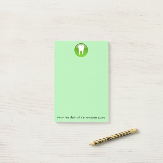 Post-it® Notes de dentiste (Sur un bureau)