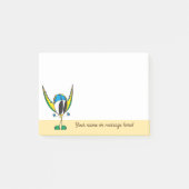 Post-it® Notes de dessin amusantes | Ajouter Votre Nom/Text (Devant)