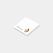 Post-it® Notes de dessin de hérisson mignon (Incliné)