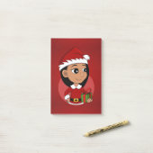 Post-it® Notes de dessin de Noël (Sur un bureau)