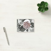 Post-it® Notes de dessin du Rose de neige congelée (Bureau)