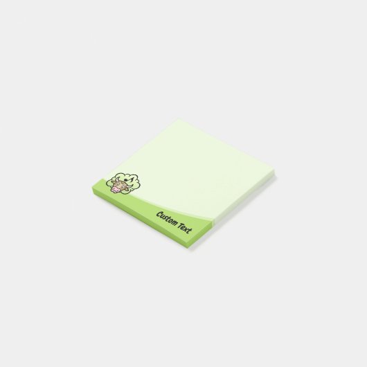 Post-it® Notes de dessin sur le méthane de la vache (Incliné)