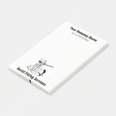 Post-it® Notes de dessin sur les services de raccord aérien (Incliné)