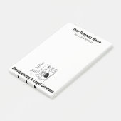 Post-it® Notes de dessin sur les services de transport (Incliné)