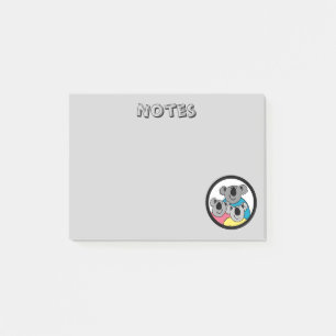 Post-it® Notes de famille de l'ours Koala