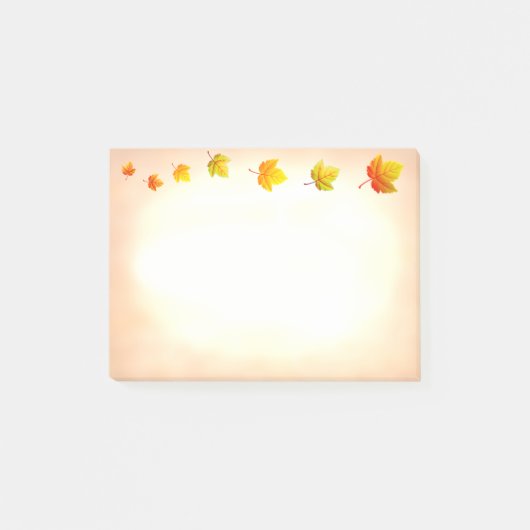Post-it® Notes de feuilles d'automne (Devant)