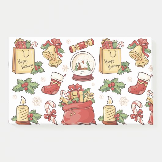 Post-it® Notes de fin d'année et de Noël (Devant)