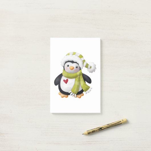 Post-it® Notes de fin d'année et de Noël (Sur un bureau)