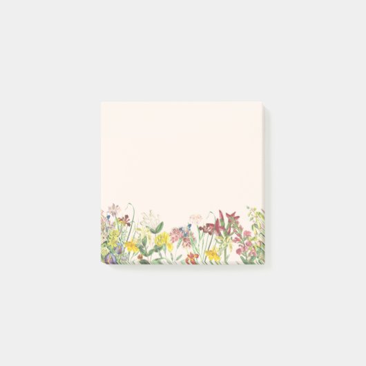 Post-it® Notes de fleur sauvage (Devant)