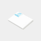 Post-it® Notes de football (Incliné)