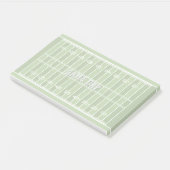 Post-it® Notes de football (Incliné)
